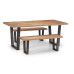 Brooklyn Solid Oak Dining Table