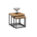 Brooklyn Solid Oak Nesting Lamp Tables