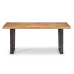 Brooklyn Solid Oak Dining Table + Bench + 4 Chairs Set