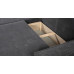 Calix hopscotch left hand facing chaise corner sofa bed