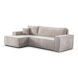 Calix hopscotch left hand facing chaise corner sofa bed
