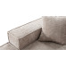 Calix U shaped black corner sofa bed