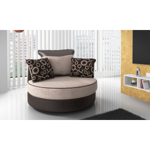 Cambridge Swivel Chair Brown