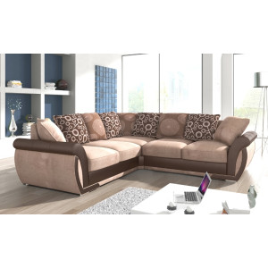 Cambridge Large Corner Sofa Brown