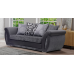 Cambridge 1 Seater Armchair Black Grey