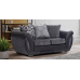 Cambridge 1 Seater Armchair Black Grey