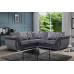 Cambridge 1 Seater Armchair Black Grey