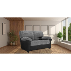 Carrick 2 Seater Black Grey