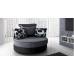 Carrick Armchair Grey-Black