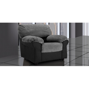 Carrick Armchair Grey-Black