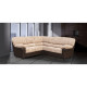 Carrick Large Corner Brown