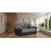 Carrick 2 Seater Black Grey
