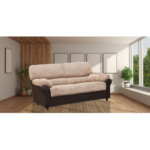 Carrick 3 Seater Brown