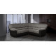 Carrick Large Corner Black Grey