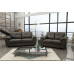 Capri 2 Seater Red Leather Sofa 