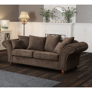 Charme 3 Seater Brown