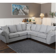 Charme Large Corner Silver