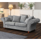 Charme 3 Seater Silver