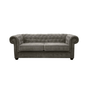 Chesterfield Graphite 2 Seater