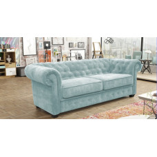 Chesterfield Blue 2 Seater