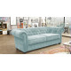 Chesterfield Blue 2 Seater