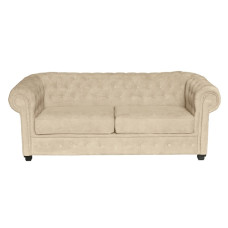Chesterfield Cream 3 Seater