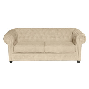 Chesterfield Cream 3 Seater