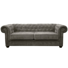 Chesterfield Graphite 3 Seater