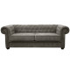 Chesterfield Graphite 3 Seater