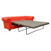 Chesterfield Sofa Bed 2 Seater Red