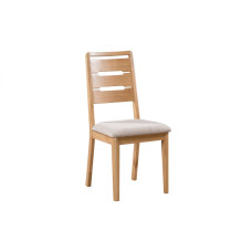 Curve Oak Natural Lacquered Dining Chair