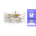Davenport Rectangular Dining Table + 6 Davenport Chairs Set