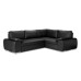 Madrid 1CR2 Left Corner Sofa Bed Brown PU
