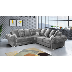 Fernando Large Corner Sofa Grey