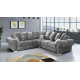 Fernando Large Corner Sofa Grey