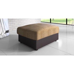 Brown Storage Footstool