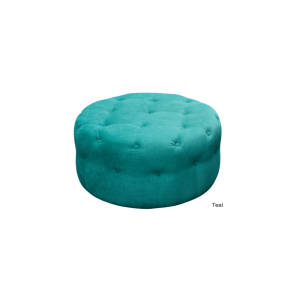 Lux Large Round Footstool
