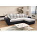 Monza Right Corner Sofa Bed Silver