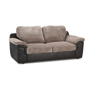 Glow 2 Seater Sofa Beige Brown
