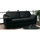 Glow 3 Seater Black