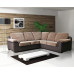Glow Corner Sofa Beige Brown
