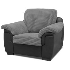Glow Armchair Grey Black
