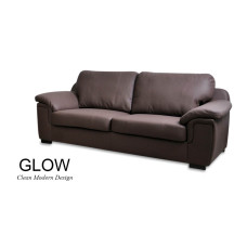 Glow 3 Seater Brown