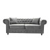 Newport 2 Seater Sofa Asphalt Plush