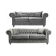 Newport 3+2 Seater Sofa Asphalt Plush