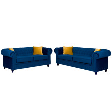 Newport 3+2 Seater Sofa Marine Plush