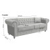 Newport 3 Seater Sofa Asphalt Plush