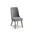 Huxley Chenille Velvet  Dining Chair - Dusk Grey