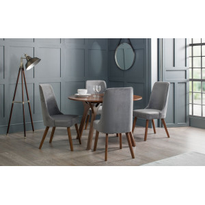Huxley Round Table with + 4 Chairs Set