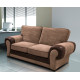 Jocelyn 3 Seater Sofa Beige Brown